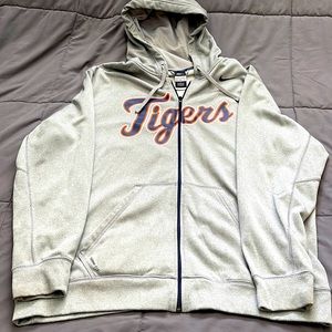 Nike Detroit Tigers ThermaFit hooded zip up sweatshirt XXL